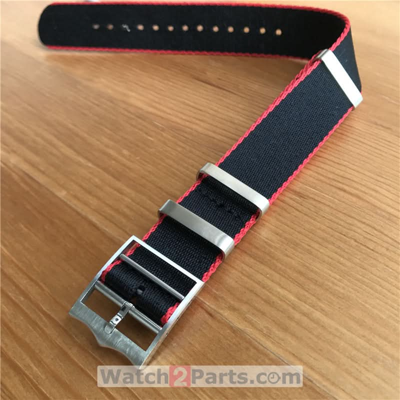 nylon watch band for Tudor Black Bay 43mm automatic mechanical watch - watch2parts