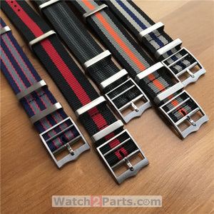 nylon watch band for Tudor Black Bay 43mm automatic mechanical watch - watch2parts