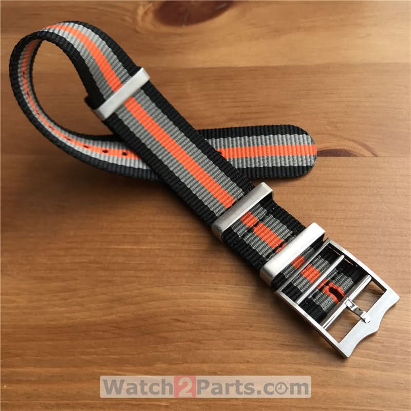 nylon watch band for Tudor Black Bay 43mm automatic mechanical watch - watch2parts