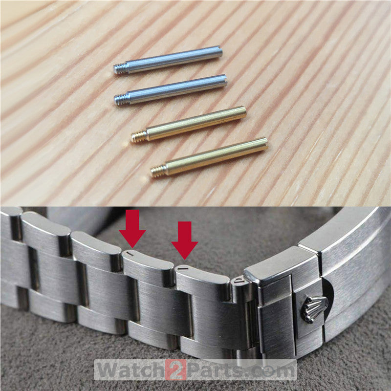 watch screw tube for Rolex SUB Submariner automatic watch band connect buckle screw rod