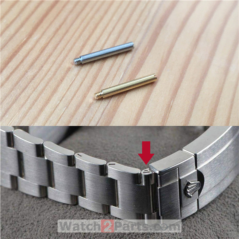 watch screw tube for Rolex SUB Submariner automatic watch band connect buckle screw rod