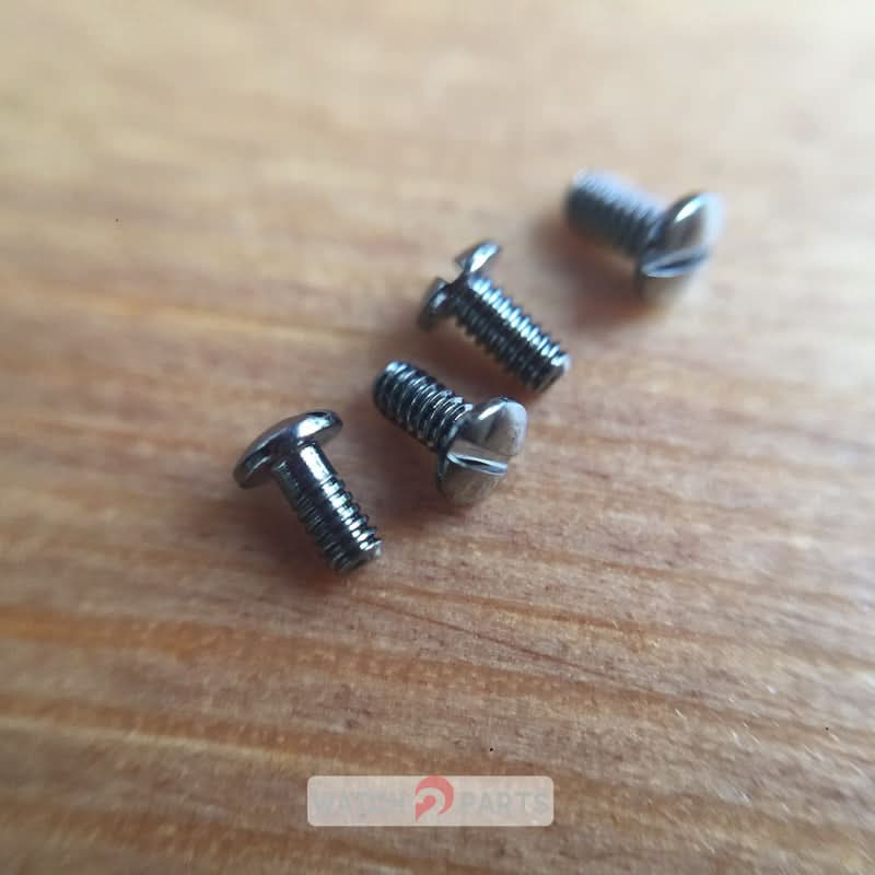 Gun color steel watch screw for Rado sintra watch case back - watch2parts