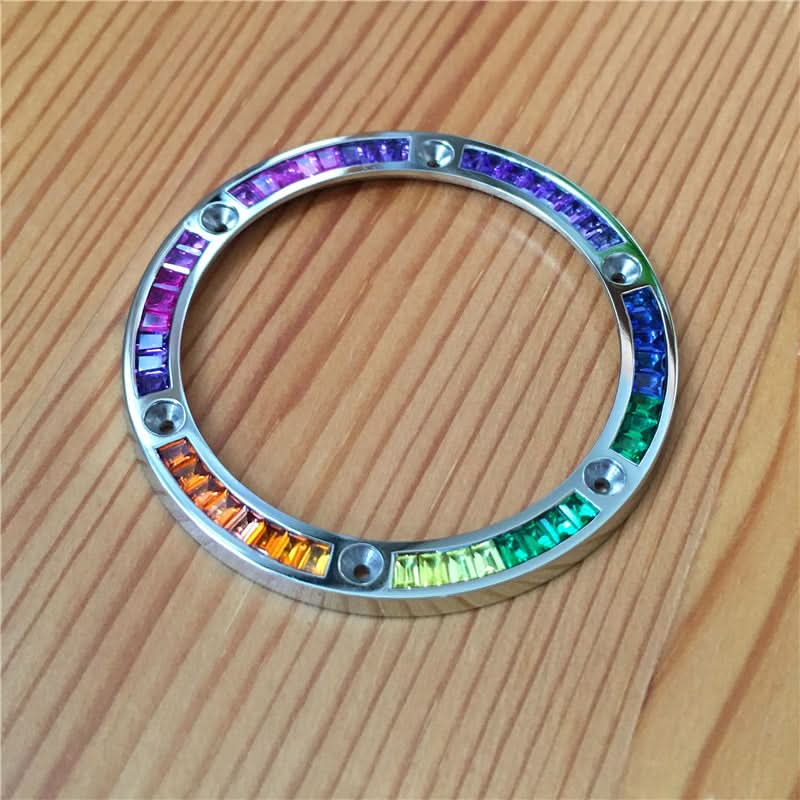 Rainbow bezel best sale