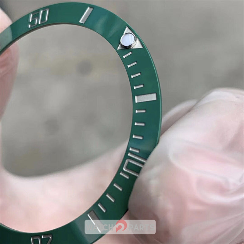 Luminous ceramic watch bezel inserts for Rolex Submariner 116610 watch(carve letter) - watch2parts