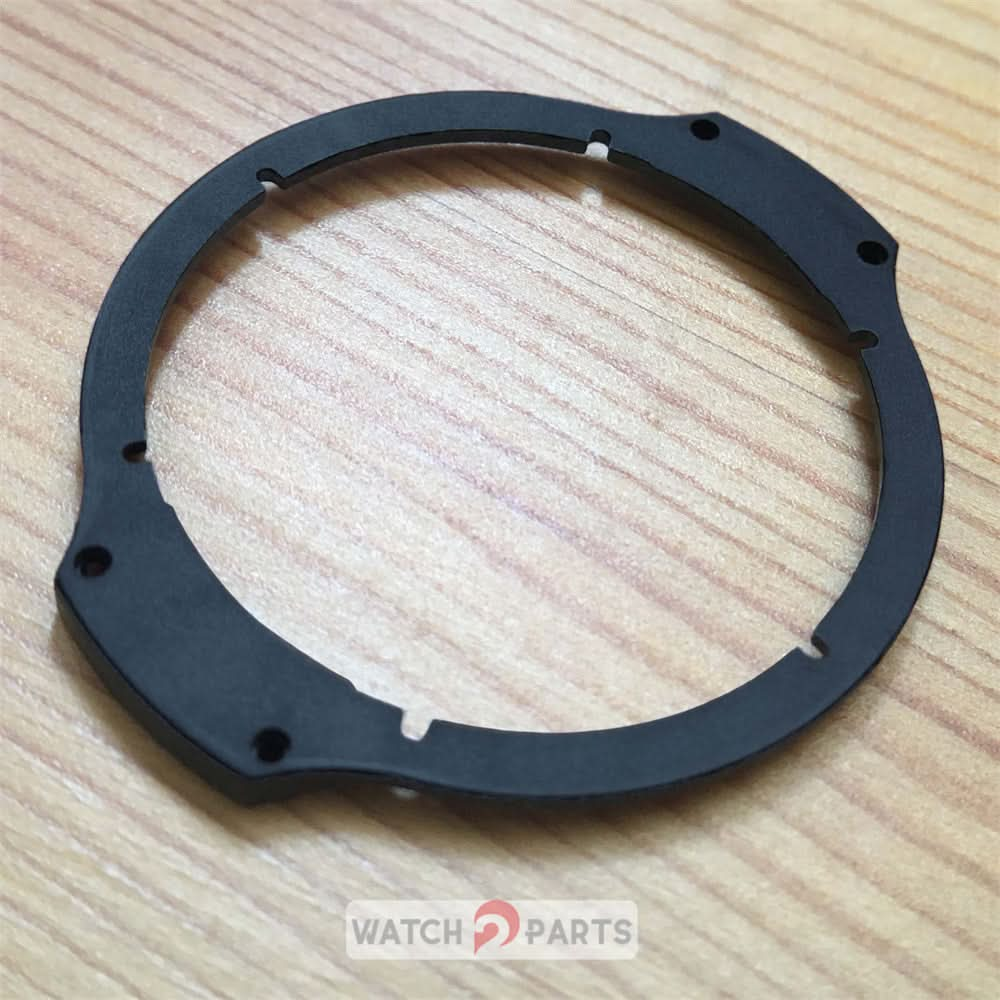 black plastic inner bezel insert parts for HUB Hublot Big bang 44mm 301 watch