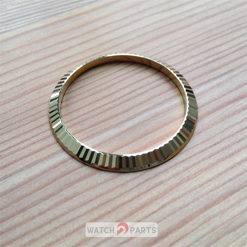 Fluted watch Beze insert ring for Rolex Datejust 41mm watch parts - watch2parts