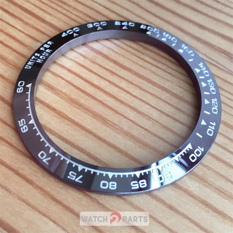 high quality carve platinum words ceramic bezel for Rolex Cosmograph Daytona 116500 watch - watch2parts