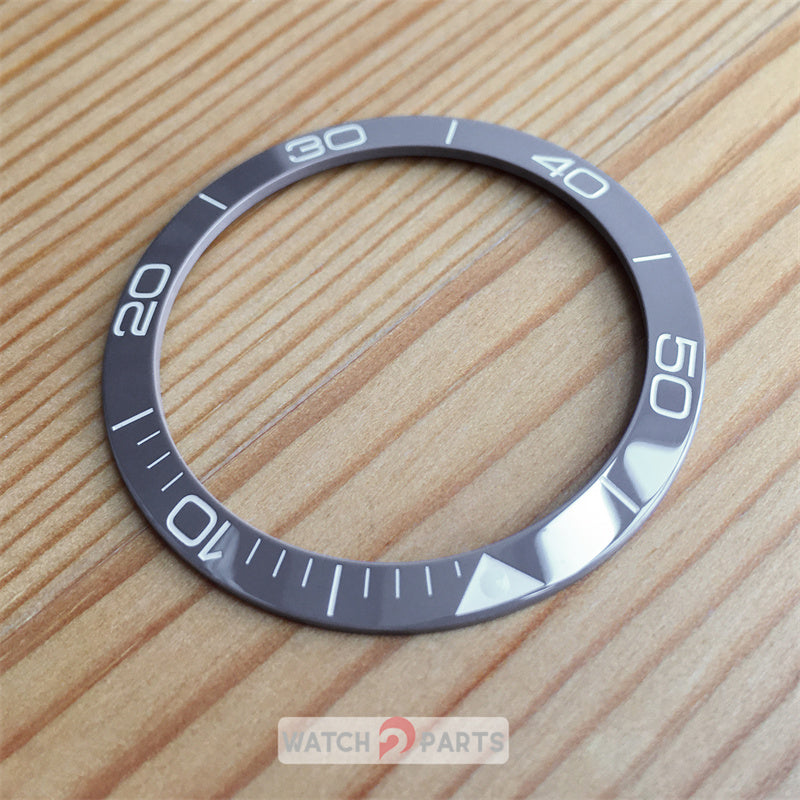 ceramic watch bezel for Longines Sports Hydroconquest L3.781 41mm watch - watch2parts