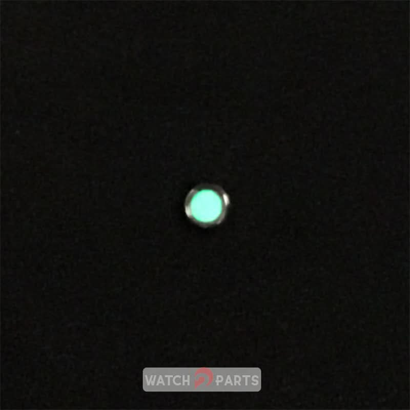 Blue-green luminous beads dot for  Ω OMG Omega Seamaster Diver 300M watch ceramic bezel - watch2parts