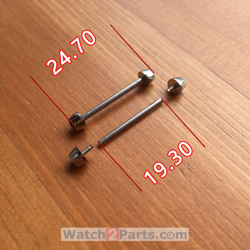 24.7mm watch band  screw tube for TS Tissot T-Sport MOTO-GP ladys' watch - watch2parts