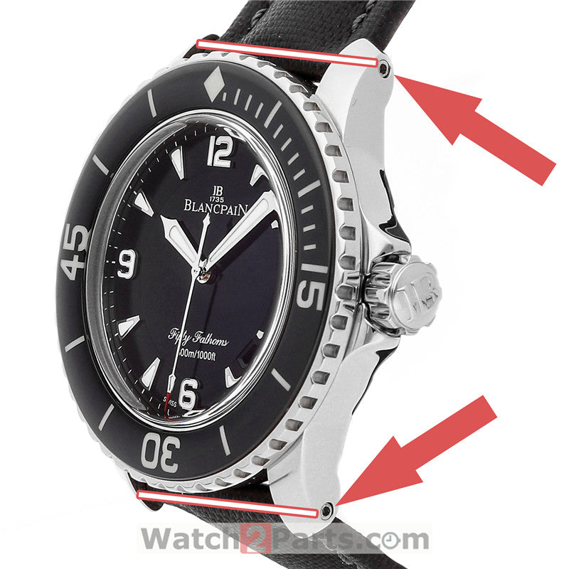 steel inner hexagon screw tube bar ear rod for Blancpain BP Fifty Fathoms original watch - watch2parts