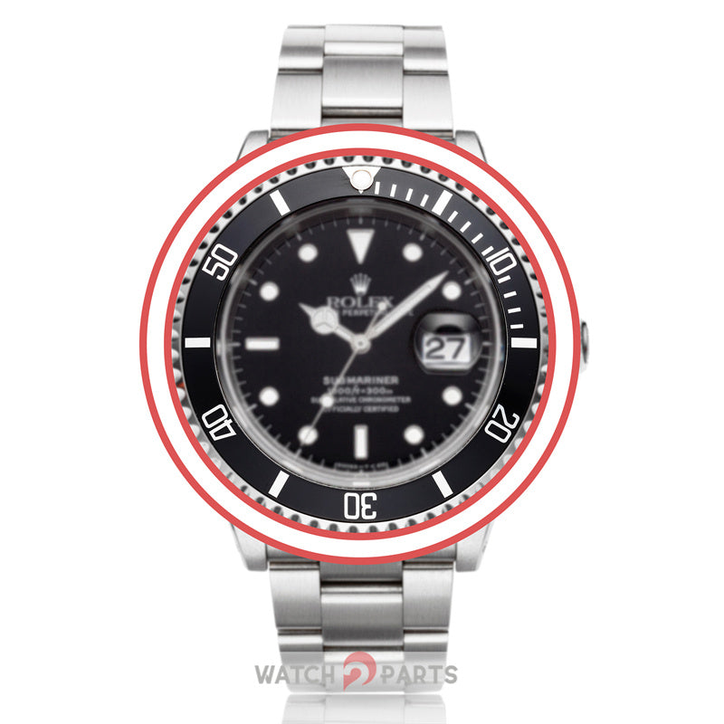 aluminium Luminous watch bezel for Rolex SUB Submariner 16610 mens' watch - watch2parts