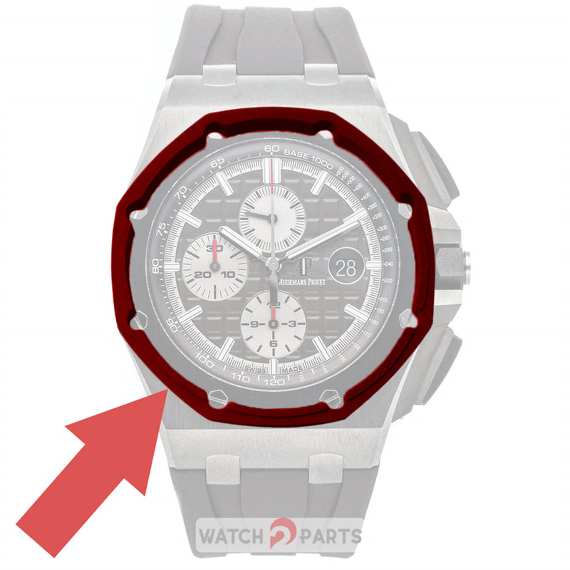 watch waterproof ring gasket seal washers for AP Audemars Piguet Royal Oak Offshore 26400 watch bezel - watch2parts