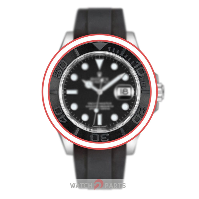ceramic watch bezel insert for Rolex Yacht-Master automatic 116655 replacement parts - watch2parts