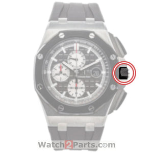 ceramics crown cover cap for AP Audemars Piguet Royal Oak Offshoer 44mm panda watch 26400 - watch2parts