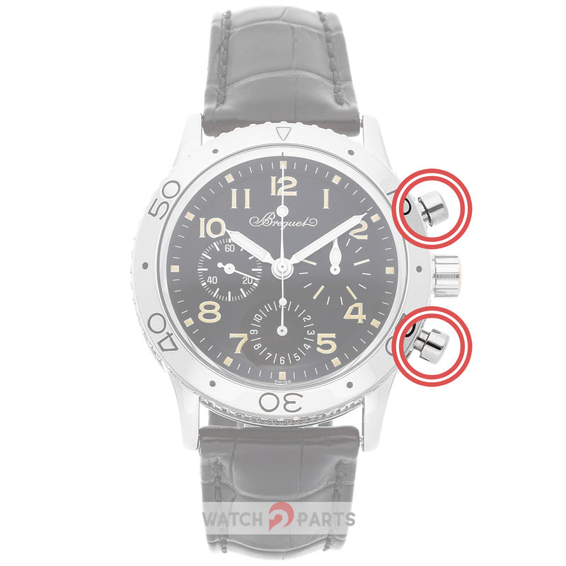 watch push button for Breguet TYPE XX-XXI-XXII 3800 watch pusher - watch2parts