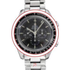 Aluminium alloy bezel for OMG Omega Speedmaster Tuesday 39mm automatic watch - watch2parts