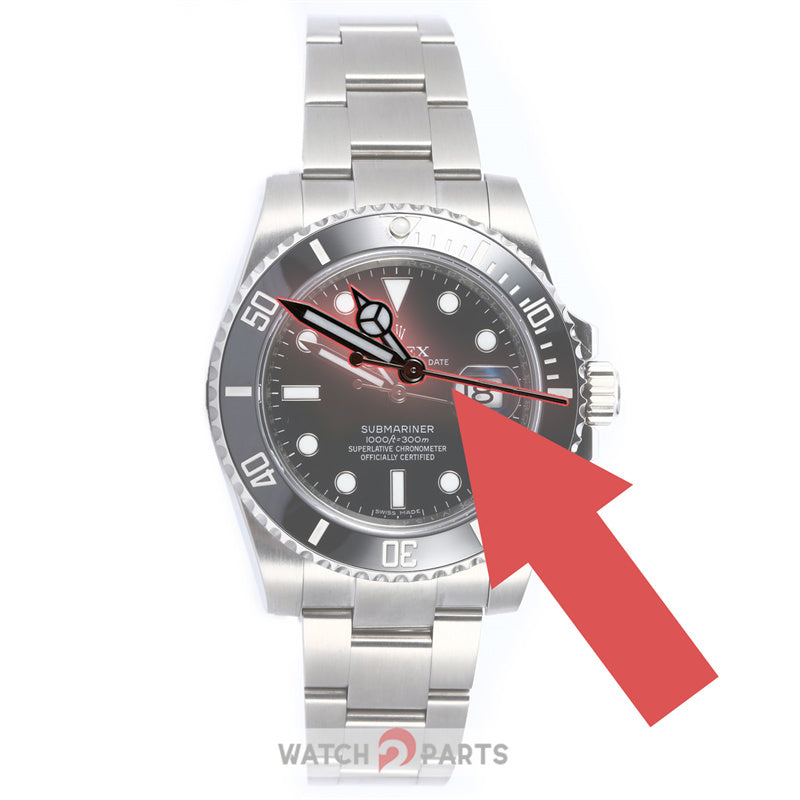 swiss Luminous watch hands for Rolex SUB Submariner 3135 movement 116610 watch - watch2parts