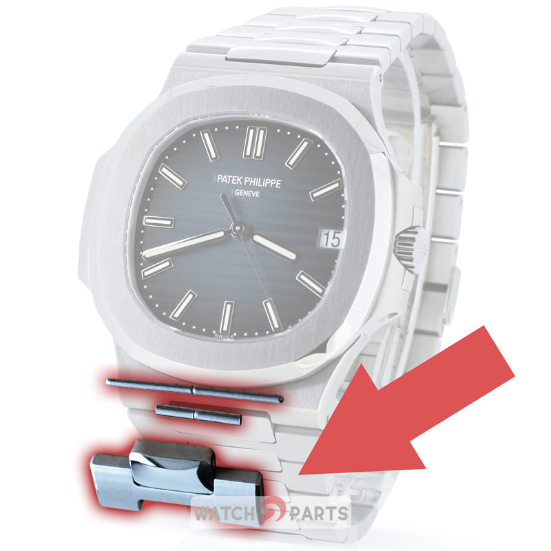 extend watch steel band link kit for PP Patek Philippe NAUTILUS 5711 steel watch band - watch2parts
