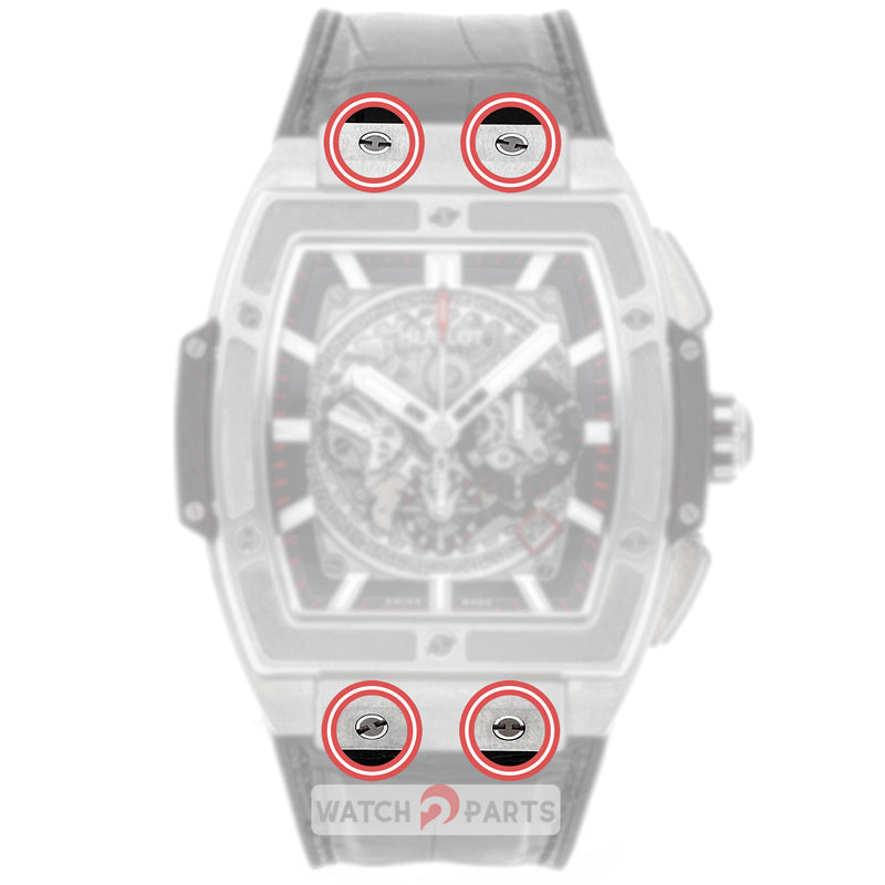"H" watch bezel screw for Hublot Spirit of Big Bang 601 watch band - watch2parts