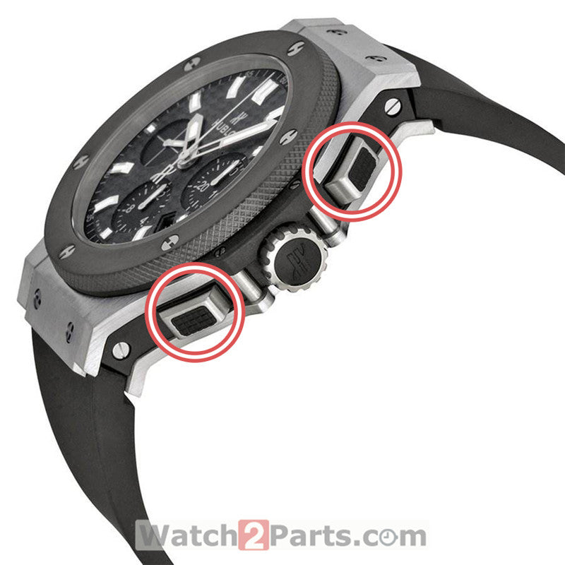 watch pusher/push button for Hublot Big Bang 44mm chronograph watch - watch2parts