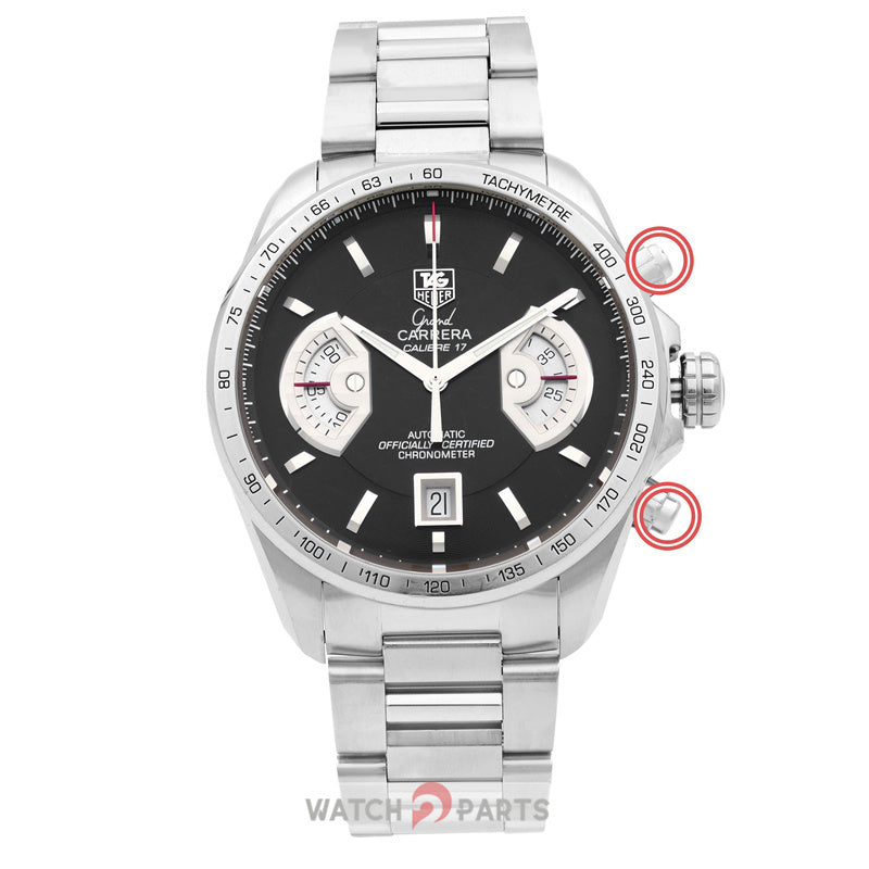 watch pusher push button for Tag Heuer Grand Carrera CAV511 chronography watch - watch2parts