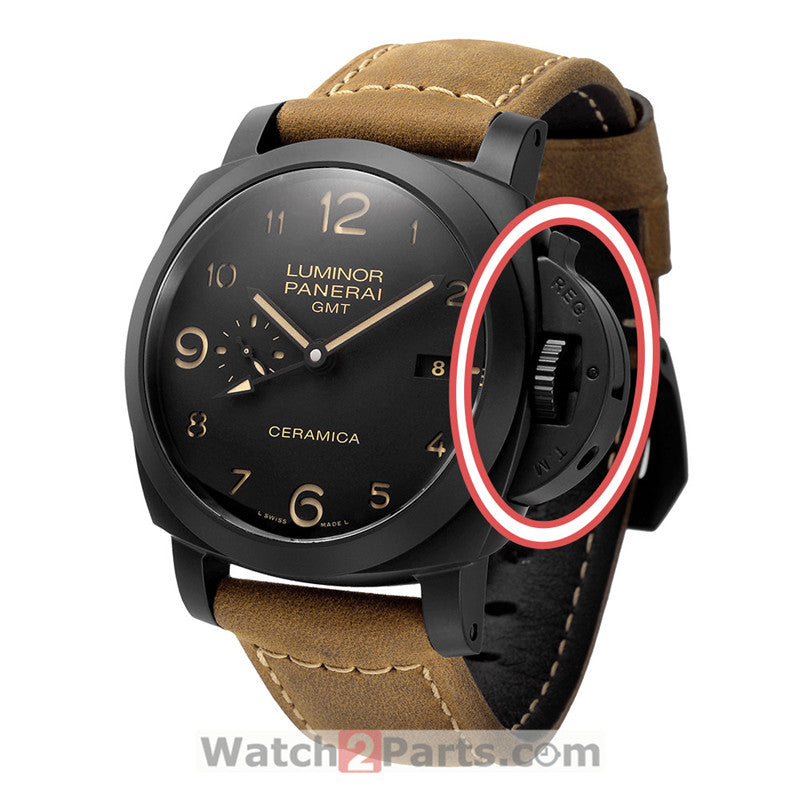 watch crown protect guard parts for Panerai Luminor 1950 watch pam441 - watch2parts