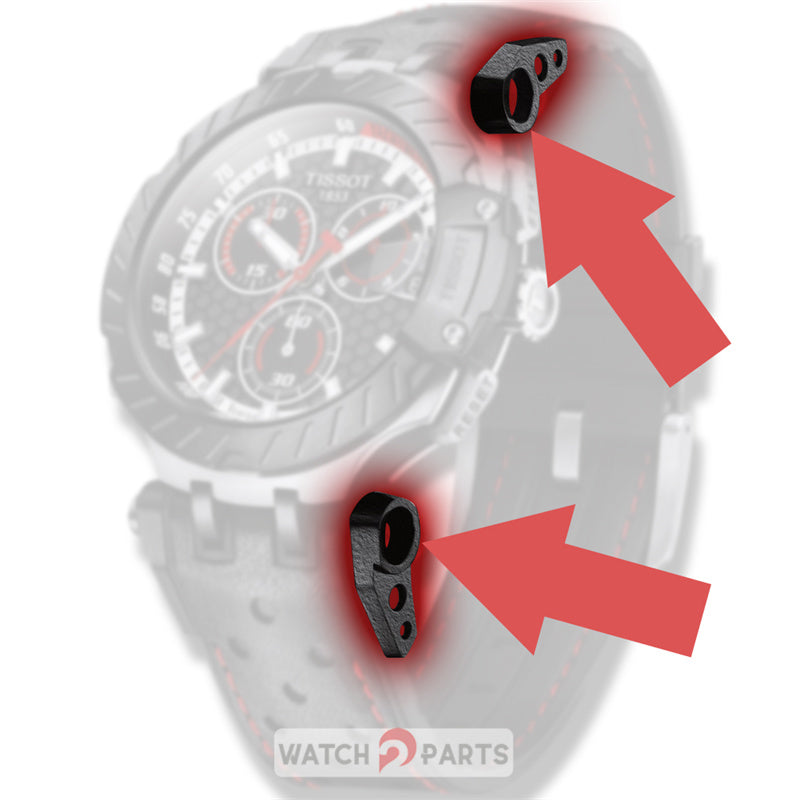 resinous hard plastics for Tissot T-Sport T-Race MotoGP Chronograph automatic watch - watch2parts