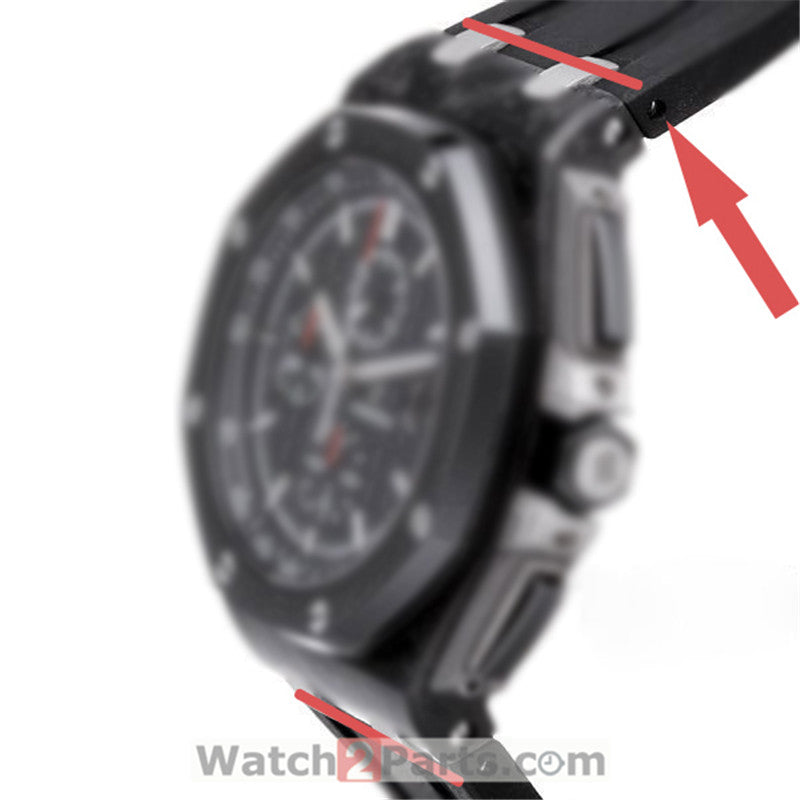 watch band screw tube for Audemars Piguet AP Royal Oak Offshore panda 44mm chronograph watch - watch2parts