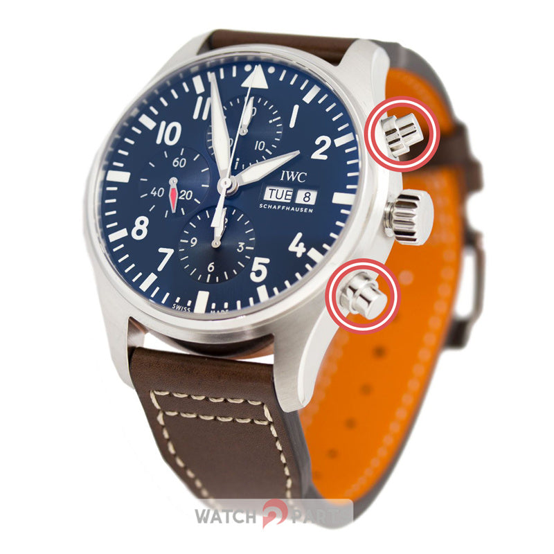 watch pusher for IWC PILOT'S chronograph watches push button IW3777 - watch2parts