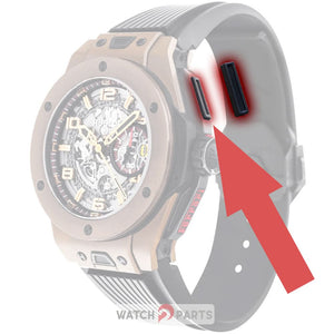 401 pusher rubber sticker for HUB Hublot Big Bang Ferrari Unico 45mm watch button - watch2parts